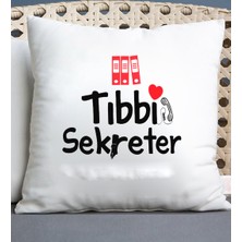 Nil Hediye Tıbbı Sekreter Temalı Yastık