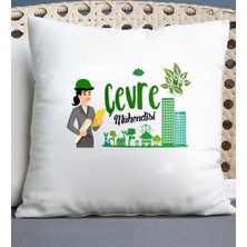 Nil Hediye Çevre Mühendisi Temalı Yastık