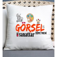 Nil Hediye Görsel Sanatlar Öğretmeni Temalı Yastık