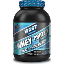 West Nutrition Whey Protein Complex Isolate & Concentrate 1980 gr 66 Servis