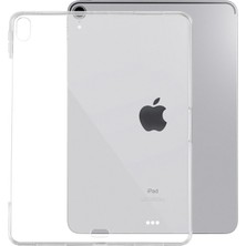 Microcase Apple iPad Pro 11 Kablosuz Şarj Uyumlu Silikon Tpu Soft Kılıf - Şeffaf