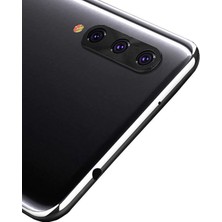 Microcase Xiaomi Mi 9 Lite Kamera Lens Koruma Halkası - Kapalı Tasarım - Siyah