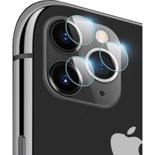 Microcase Apple iPhone 11 Pro Kamera Camı Lens Koruyucu Nano Esnek Film