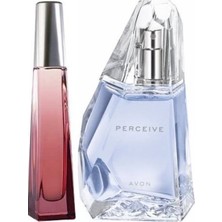 Avon Surrender 50 ml Kadın Edt+Avon Perceive 50 ml Kadın Edp