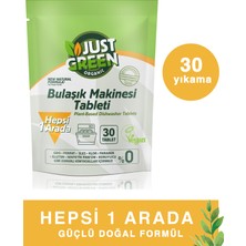 Just Green Organic Bulaşık Makinesi Tableti 30 Tablet 480gr