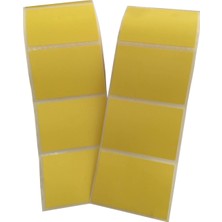 USB İlaç Kullanım Tarifi 40 x 60 mm Termal Barkod Yazıcı Etiketi - 10.000 Adet