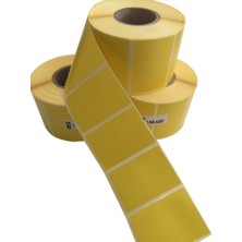 USB İlaç Kullanım Tarifi 40 x 60 mm Termal Barkod Yazıcı Etiketi - 10.000 Adet