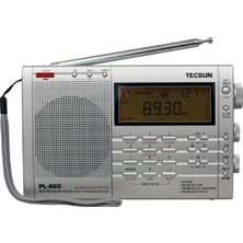 Tecsun PL-660 Dünya Radyosu (gri)