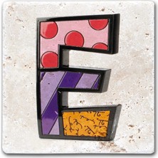 Oscar Stone Decor Harf Bardak Altlığı