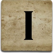 Oscar Stone Decor Harf Bardak Altlığı