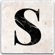 Oscar Stone Decor Harf Bardak Altlığı