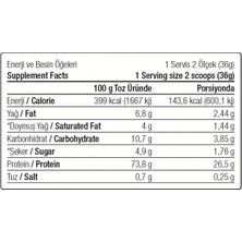 West Nutrition Whey Protein Tozu 504 Gr 14 Servis