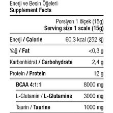 West Nutrition Bcaa Plus 12000 Glutamin Taurin 600 Gr 40 Servis Ananas Aromalı