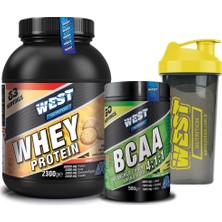 West Nutrition Whey Protein Tozu 2300 Gr + Bcaa 4:1:1 Karpuz + Shaker