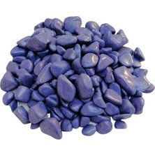 Ender Peyzaj Dekoratif Taş Terraryum Taşı Akvaryum Çakıl Taşı 2 kg Mor