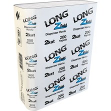 Long Dispenser Havlu 20 x 21 cm Koli : 12 Adet 200''lü