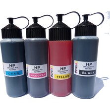 Duruink HP Officejet Pro 4 Renk Uyumlu 4 x 500 ml Mürekkep Dolum Seti