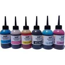 Duruink HP Photosmart 6 Renk Uyumlu 6 x 100 ml Mürekkep Dolum Seti