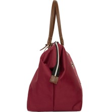 Bagmori Bordo Baby Bag Baskılı Bebek Bakım Çantası