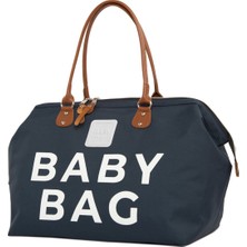 Bagmori Lacivert Baby Bag Baskılı Bebek Bakım Çantası