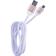 Ally Type-C 2.4A Hızlı Şarj USB Kablo AL-21528 - Beyaz