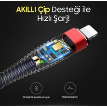 Ally Floveme 1m Halat Lightning 2.1A Hızlı USB Kablo AL-25888