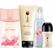 Avon Soft Musk Edt 50 Ml 4Lü Set