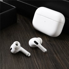 KNY Apple Airpods Pro Kulaklık için Silikon Kulaklık Ucu Beyaz