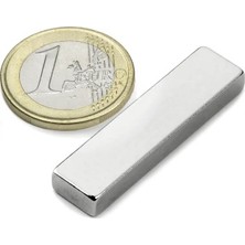 Mıknatıs Avm Süper Güçlü Neodyum Mıknatıs Blok 40x10x5 mm (1 Adet)