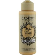 Cadence Style Matt Akrilik Boya 120 Ml Soluk Şeftali- 9068