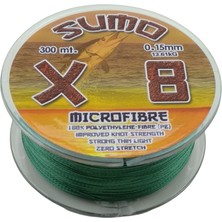 Effe Sumo X8 Mikro Fiber Ip Misina 300M 0.15MM Çekeri 13.61KG