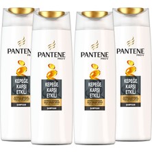 Pantene Şampuan Kepeğe Karşı Etkili 4 x 500 ml