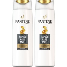 Pantene 2'si 1 Arada Şampuan ve Saç Bakım Kremi Kepeğe Karşı Etkili 500 ml x 2