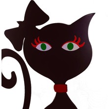 Terapi Accessories Trpa Raf Dekoratif Bebek Çocuk Kara Kedi