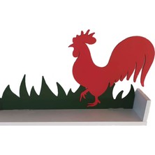 Terapi Accessories Trpa Raf Dekoratif Bebek Çocuk Horoz Çimen