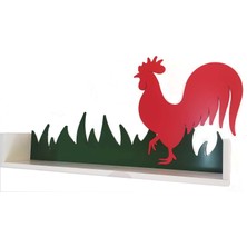Terapi Accessories Trpa Raf Dekoratif Bebek Çocuk Horoz Çimen