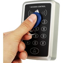 Sonex Rfıd Şifreli Kapı Kilidi - Kartlı Geçiş Kontrol Göstergeç Sistemi - 10 Adet Manyetik Tag