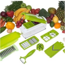 Nicer Dicer Plus Doğrayıcı Rende Mutfak Robotu Çok Fonksiyonlu Soğan Sebze Dilimleyici Doğrama