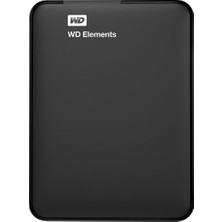 WD Elements 2TB 2.5" USB 3.0 Taşınabilir Disk WDBU6Y0020BBK-WESN + Microsoft Mobile 1850 Kablosuz Siyah Mouse 7MM-00002