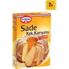 Dr.Oetker Sade Kek Karışımı 450 gr x 2