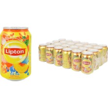 Lipton Ice Tea Şeftali Kutu Içecek 330 ml x 24 Adet