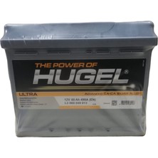 Hugel Akü Ultra 12 V 60 Ah 490A