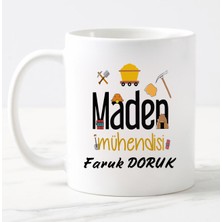Nil Hediye Maden Mühendisi Temalı Kupa