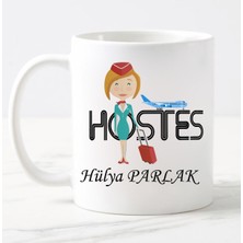 Nil Hediye Hostes Temalı Kupa