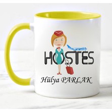 Nil Hediye Hostes Temalı Kupa