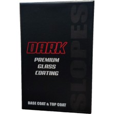 Slopes Dark Premium Glass Coating  Çift Kat Seramik Kaplama