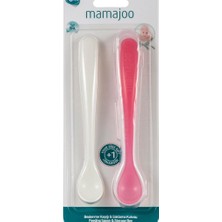 Mamajoo 2´li Beslenme Kaşığı  Saklama Kutusu / Pembe