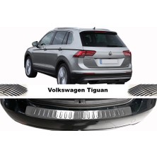 Arabamsekil Volkswagen Tiguan Krom Arka Tampon Eşiği 2016-