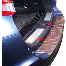 Arabamsekil Honda Civic Tourer Krom Arka Tampon Eşiği 2014-