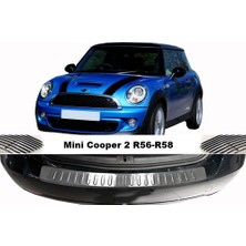 Arabamsekil Mini Cooper R56-R58 Krom Arka Tampon Eşiği 2006-2014